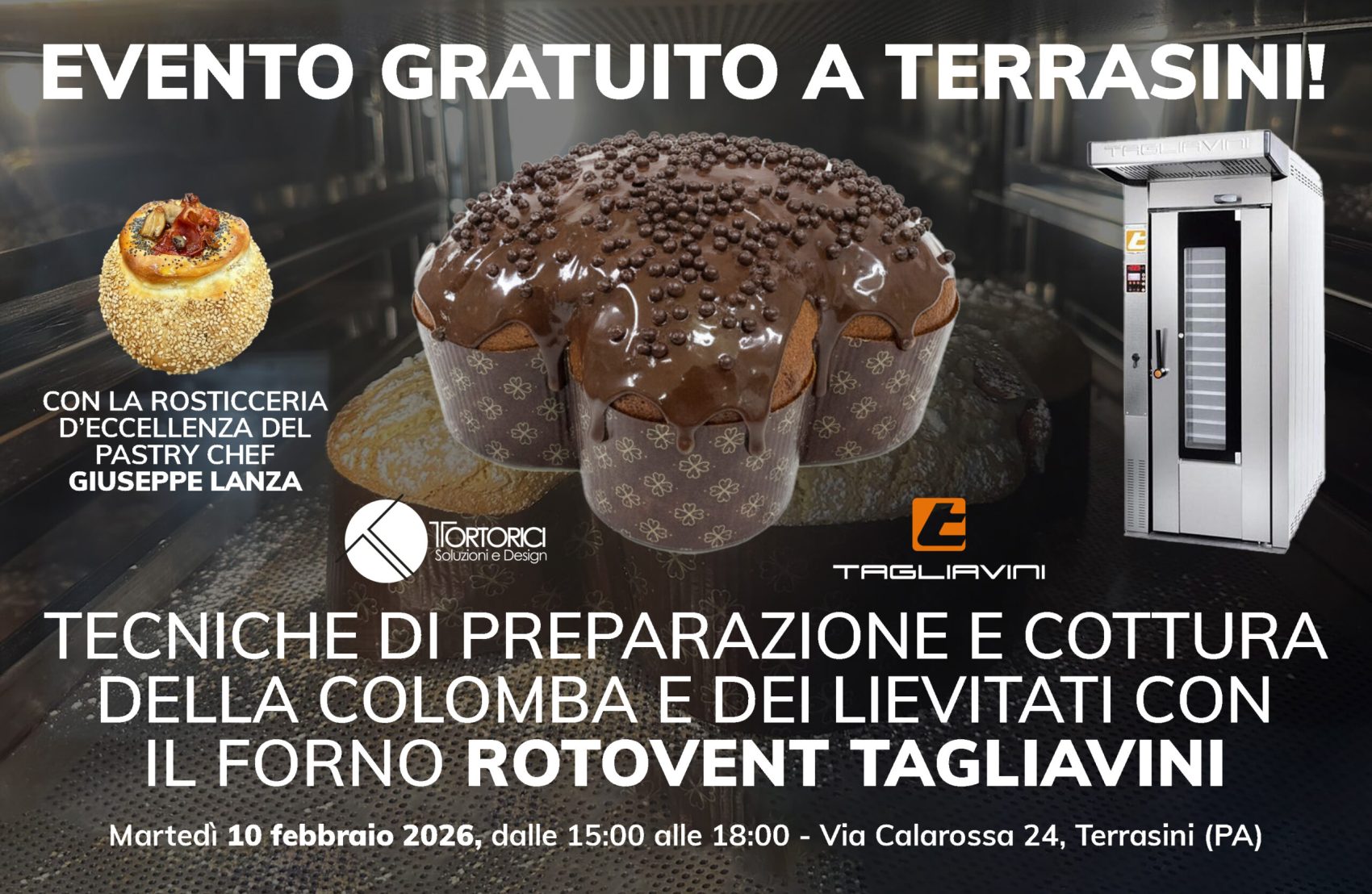 Tortorici locandina evento Demo Tagliavini 10feb2026 sito new